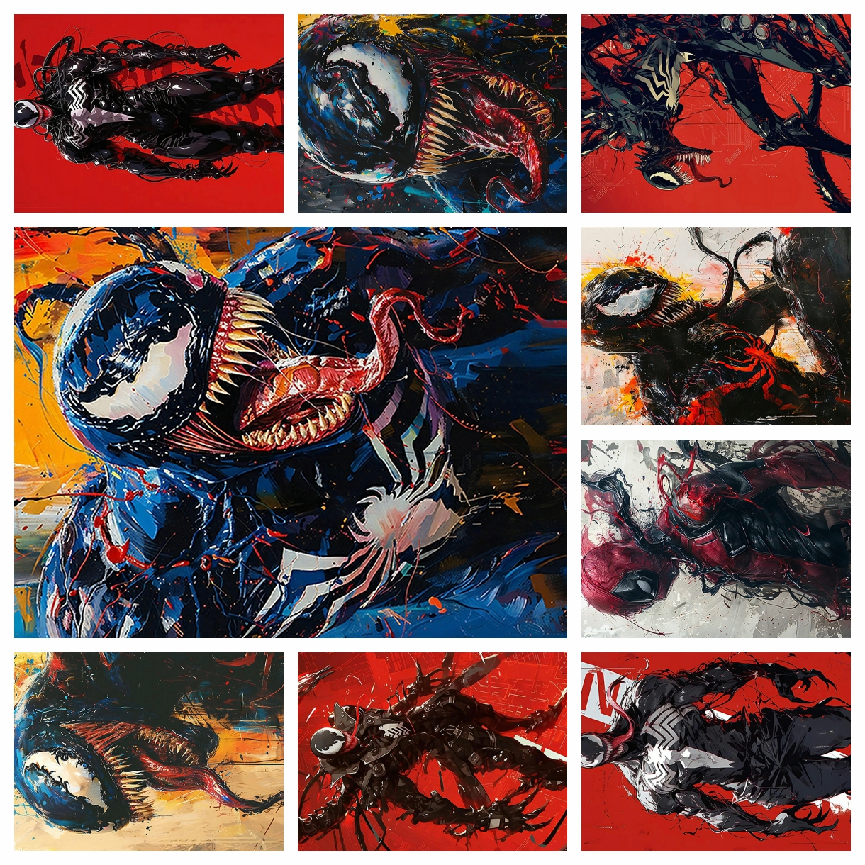 Anime Marvel venom spider-man  - Resin Craft Kit ulasan dan harga