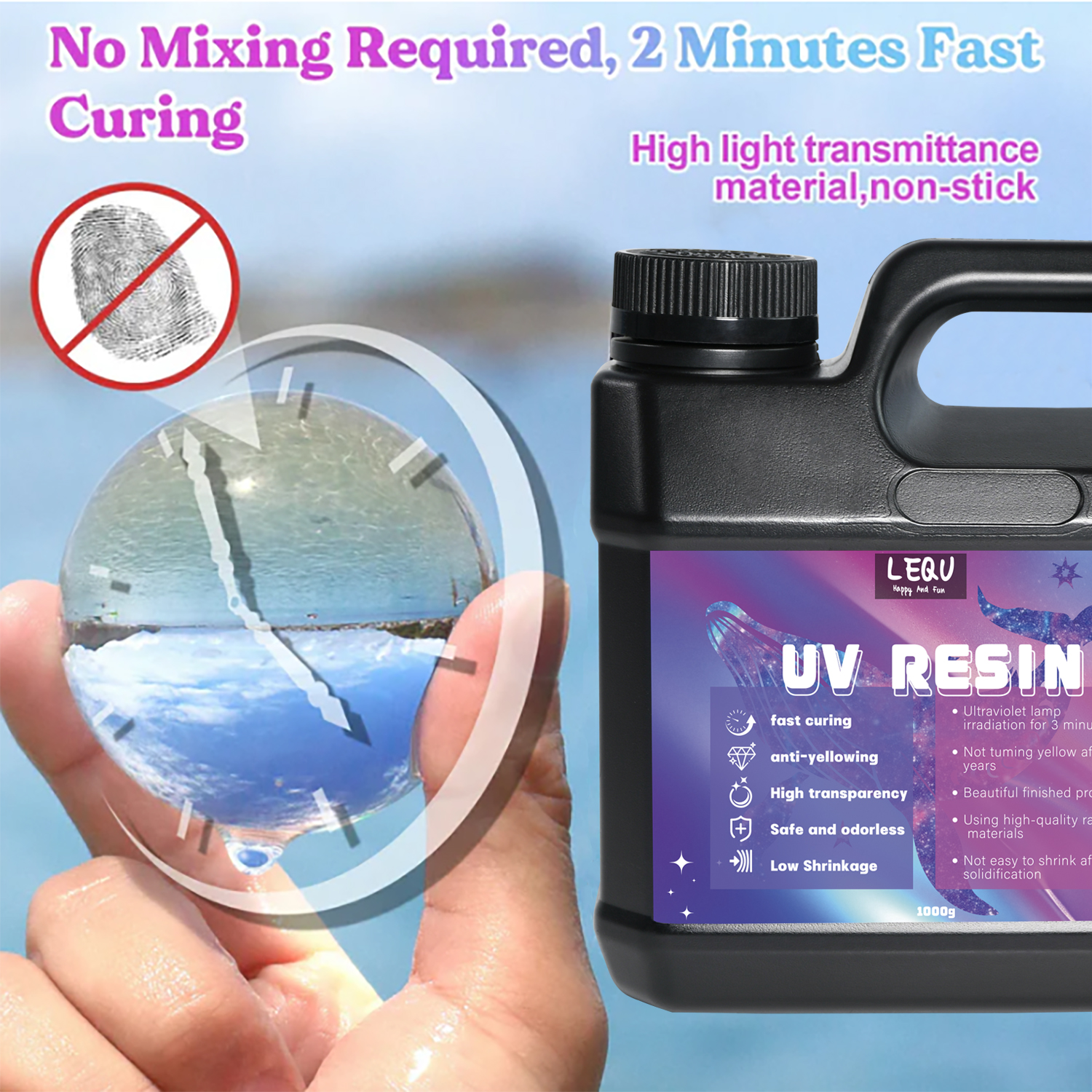Bulk UV Resin Crystal Clear La - Resin Jewelry Kit ulasan dan harga