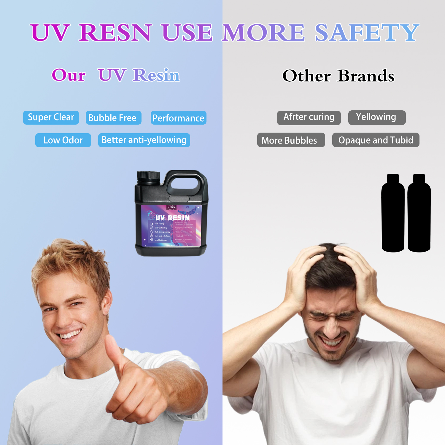 Bulk UV Resin Crystal Clear La - Resin Jewelry Kit ulasan dan harga
