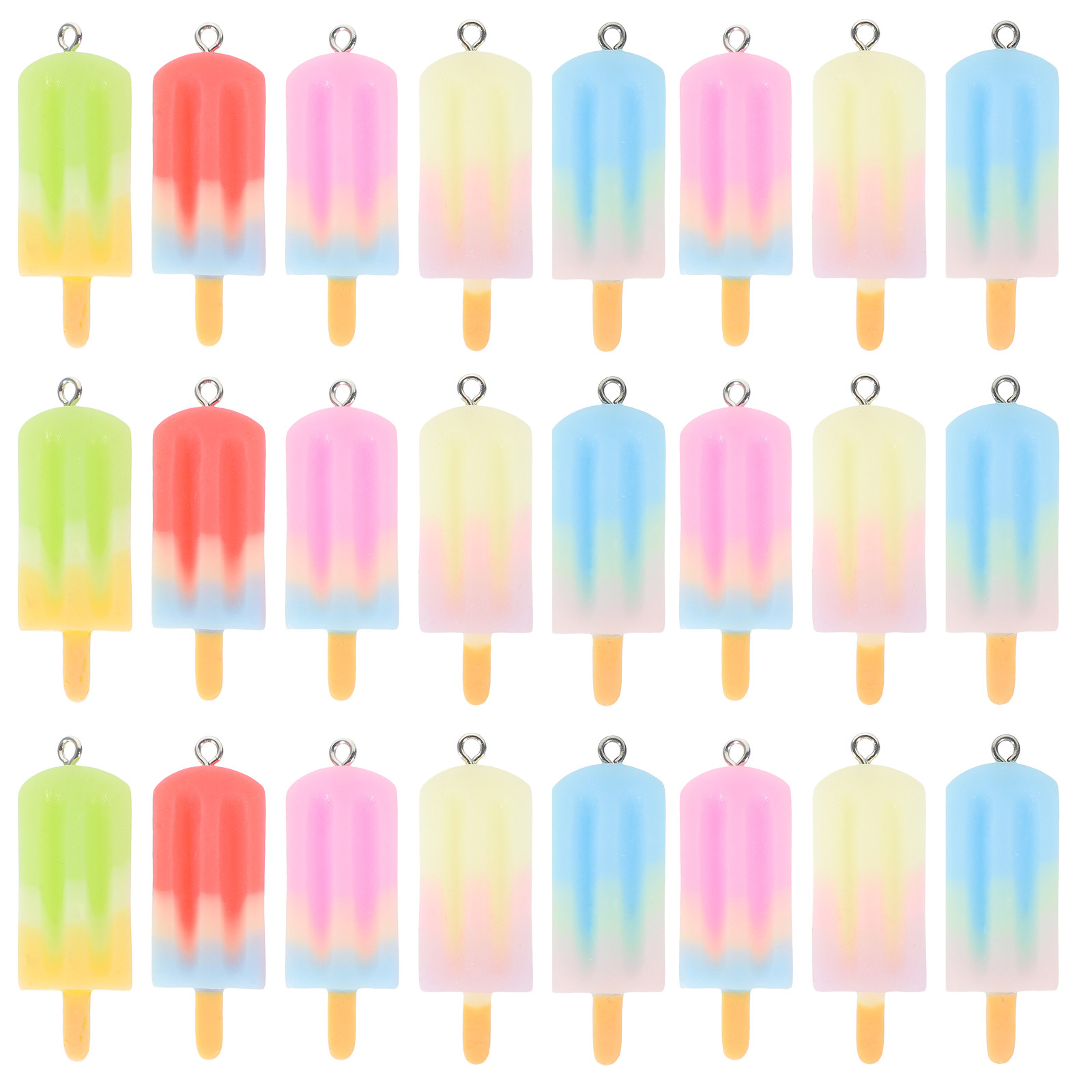 25Pcs Creative Resin Ice Cream - Resin Crafts ulasan dan harga