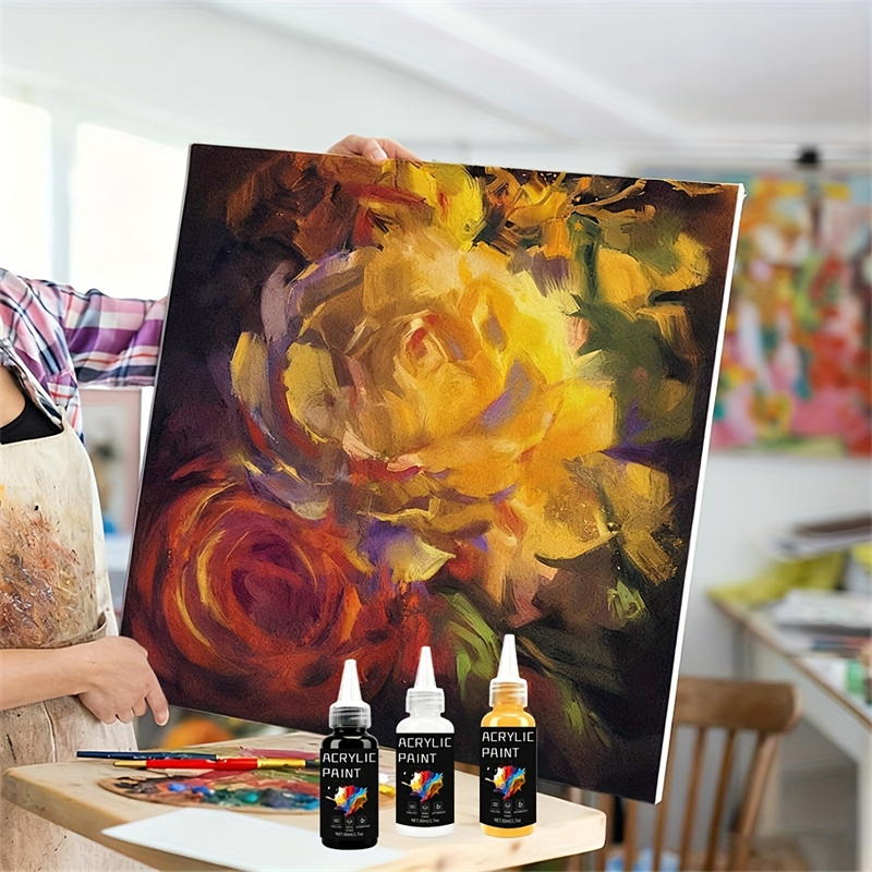 Acrylic Paint Set 6 Colors 50m - Resin Pigment Set ulasan dan harga