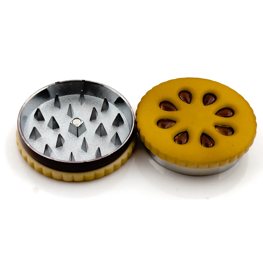 Cookie Metal Grinder Shape 55m - Dried Flower Bulk ulasan dan harga