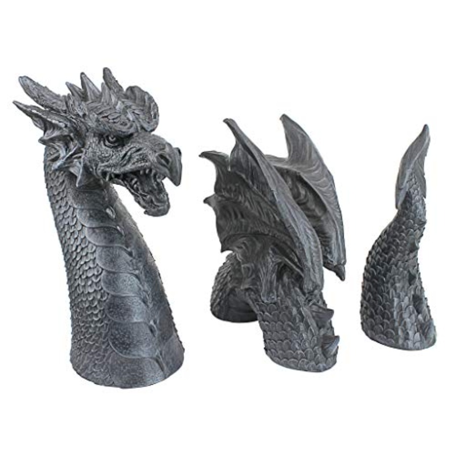 Castle moat lawn garden statue - Resin Craft Material ulasan dan harga
