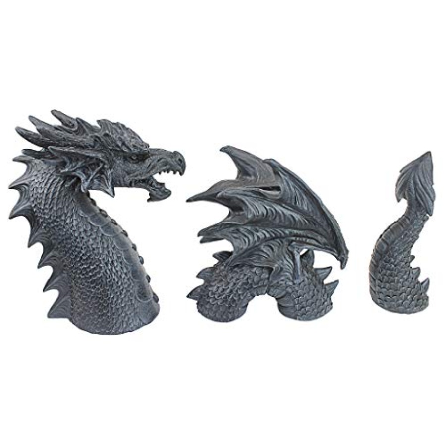Castle moat lawn garden statue - Resin Craft Material ulasan dan harga