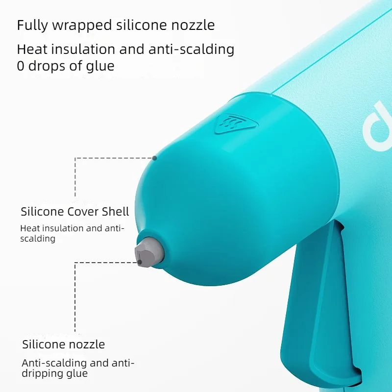 Deli Hot Melt Glue Gun With 7M - Heat Gun Small ulasan dan harga