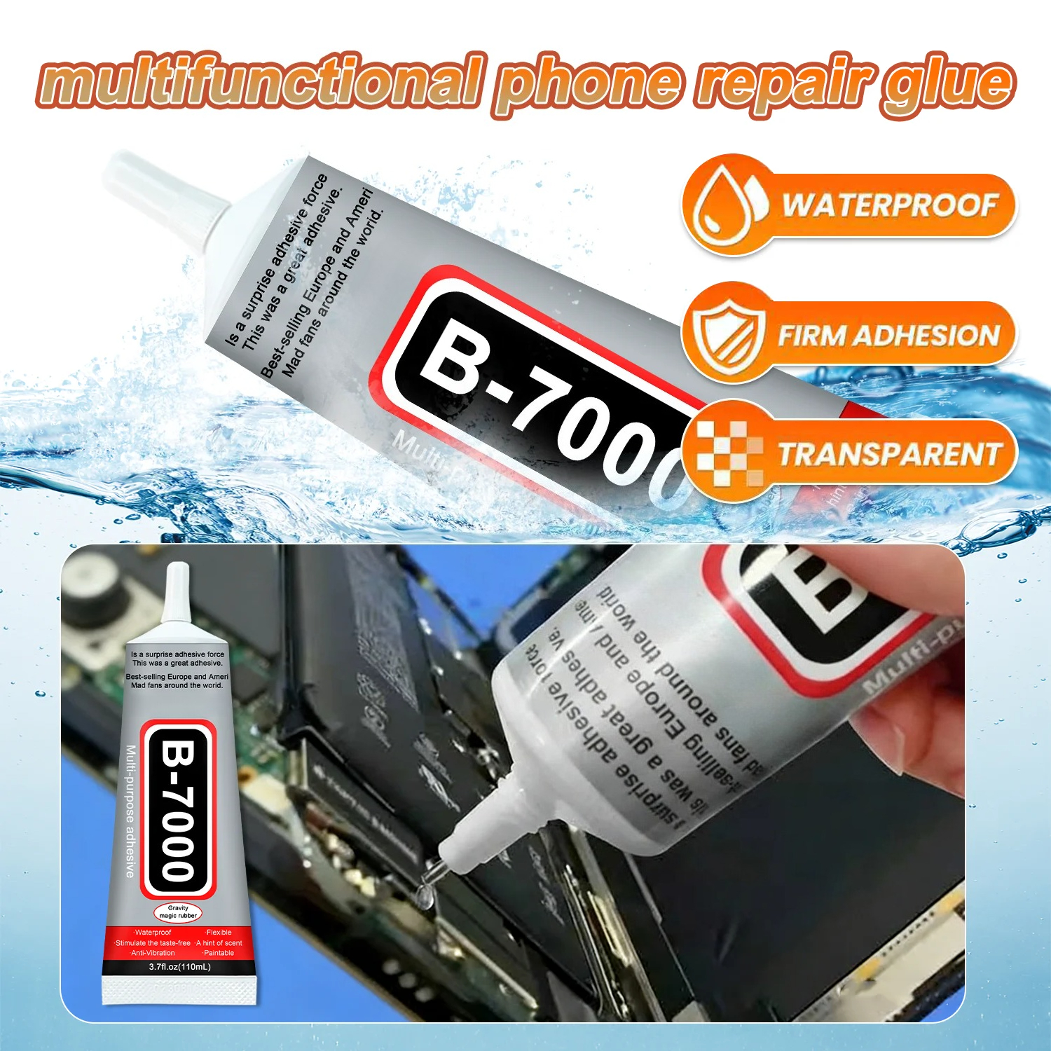 1-10Pcs B-7000 Super Glue Lool - Resin Crafts ulasan dan harga