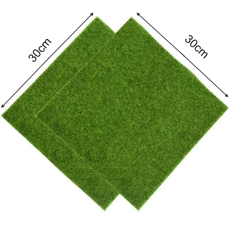 30x30cm Artificial Turf Fake M - Terrarium Moss Art ulasan dan harga