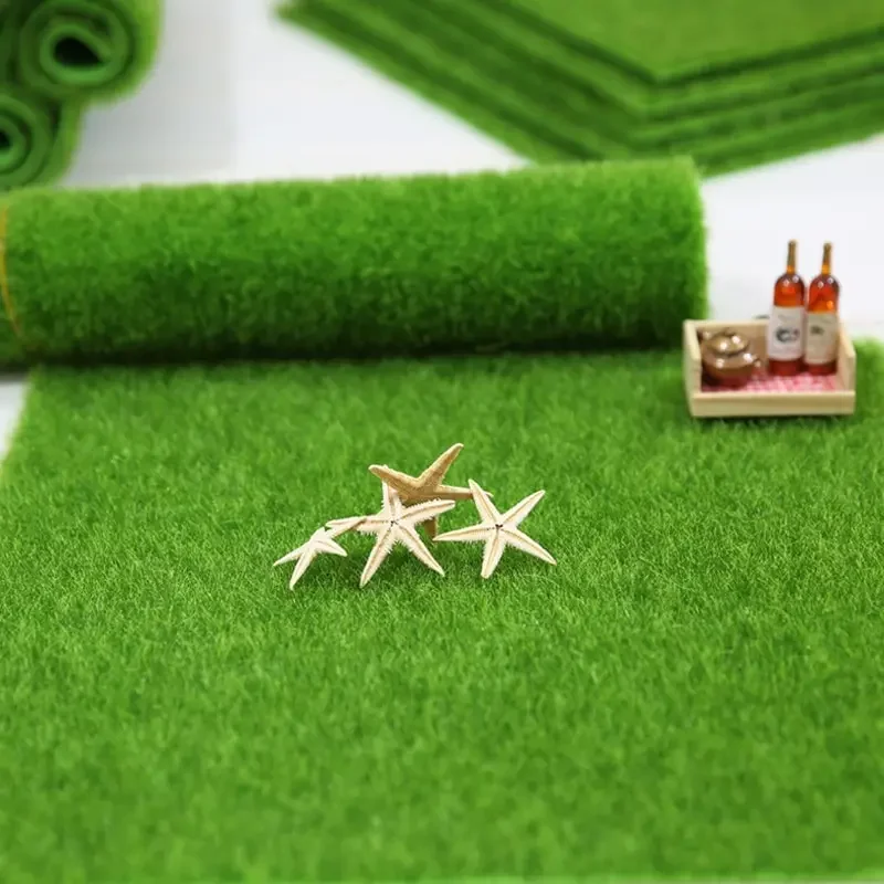 30x30cm Artificial Turf Fake M - Terrarium Moss Art ulasan dan harga
