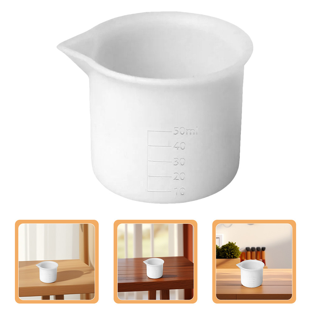 3Pcs 50Ml Silicone Measuring C - Mixing Cup Silicone ulasan dan harga