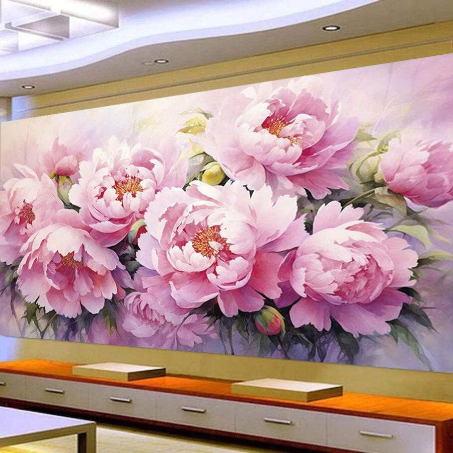 Diamond Painting Large Size Pi - Flower Preservation Resin ulasan dan harga