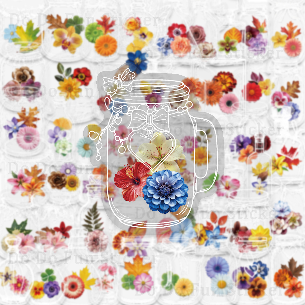 50PCS Glass Bottles with Dried - Dried Flower Bulk ulasan dan harga