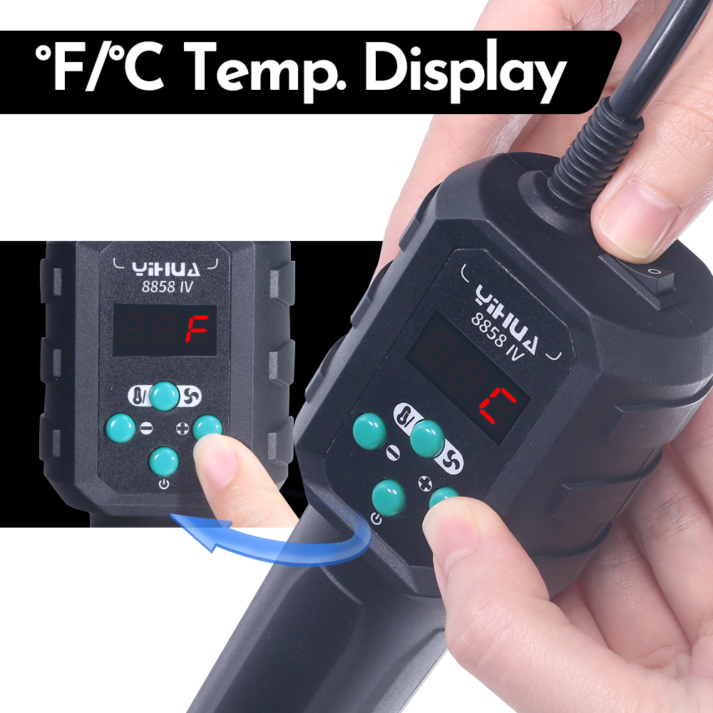 YIHUA Hot Air Gun Temperature  - Heat Gun Small ulasan dan harga