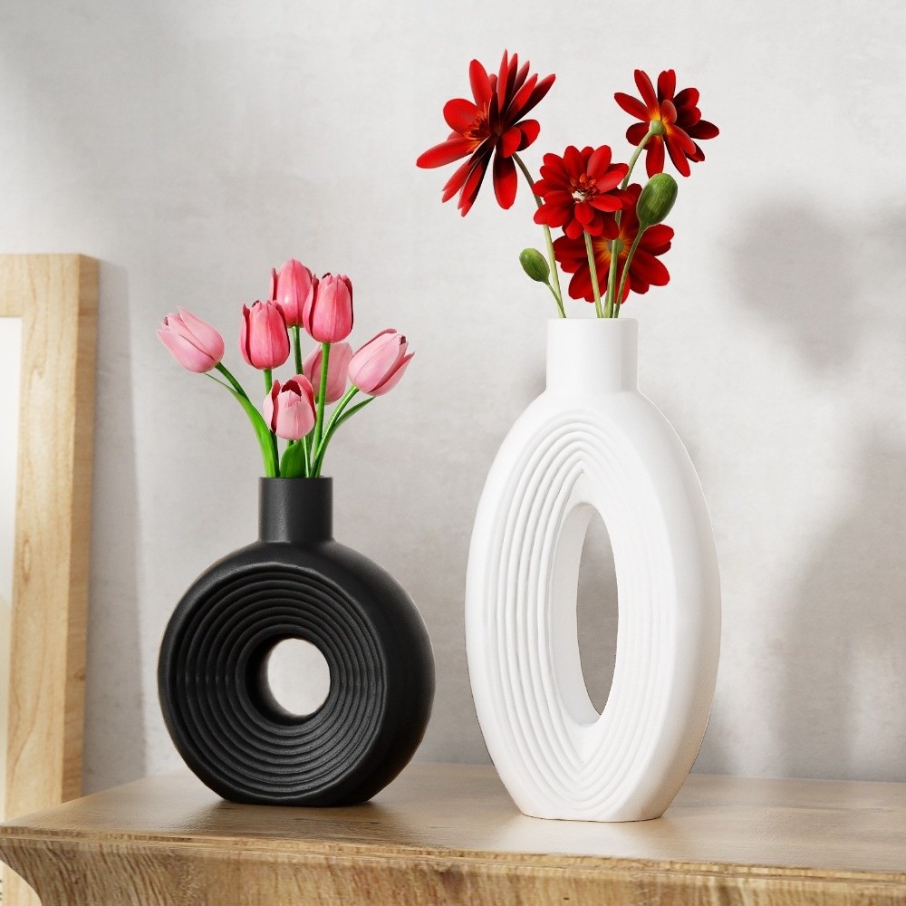 Oval Stripe Silicone Vase Mold - Resin Craft Workshop ulasan dan harga