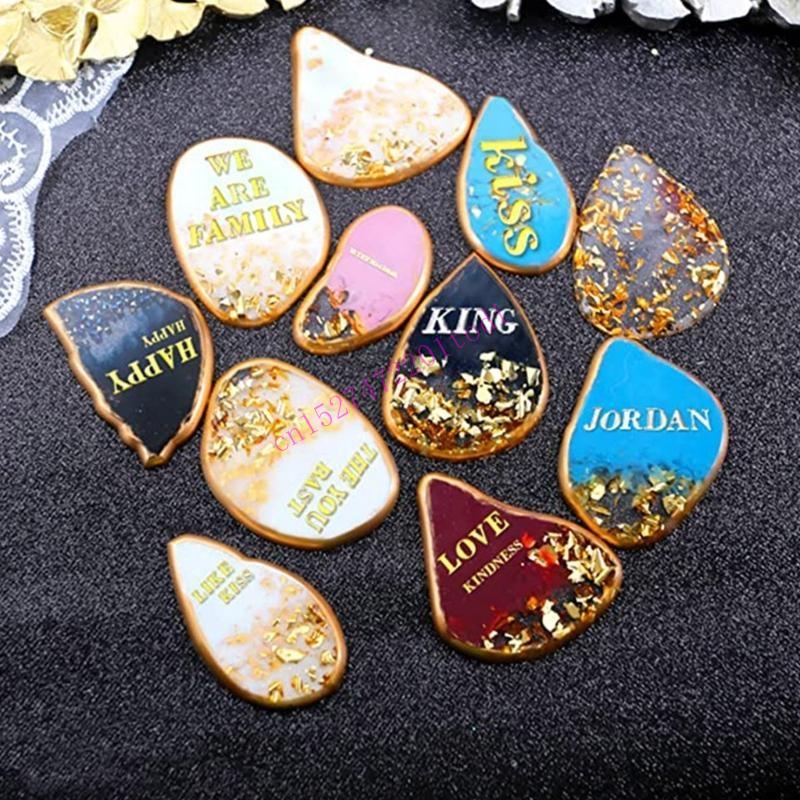 M76B Alphabets Letters Glitter - Resin Glitter Pack ulasan dan harga
