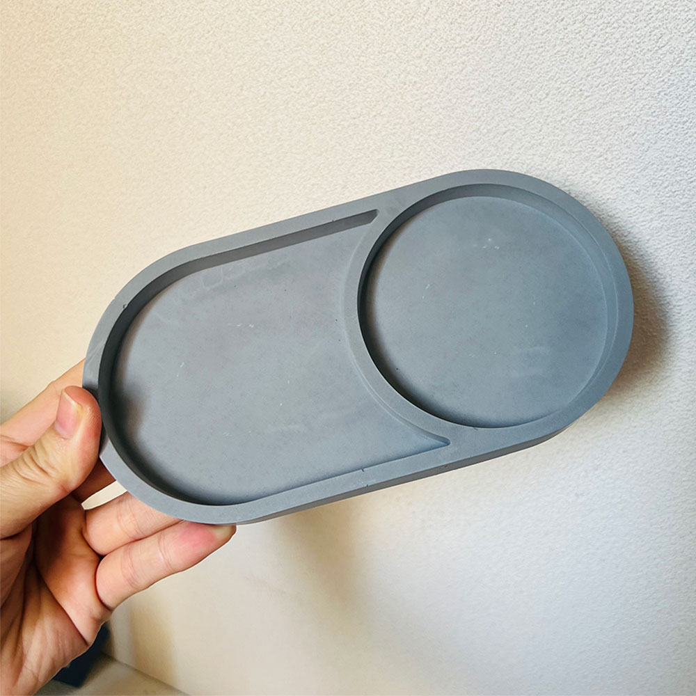 Oval Storage Tray Concrete Mol - Serving Tray Mold ulasan dan harga