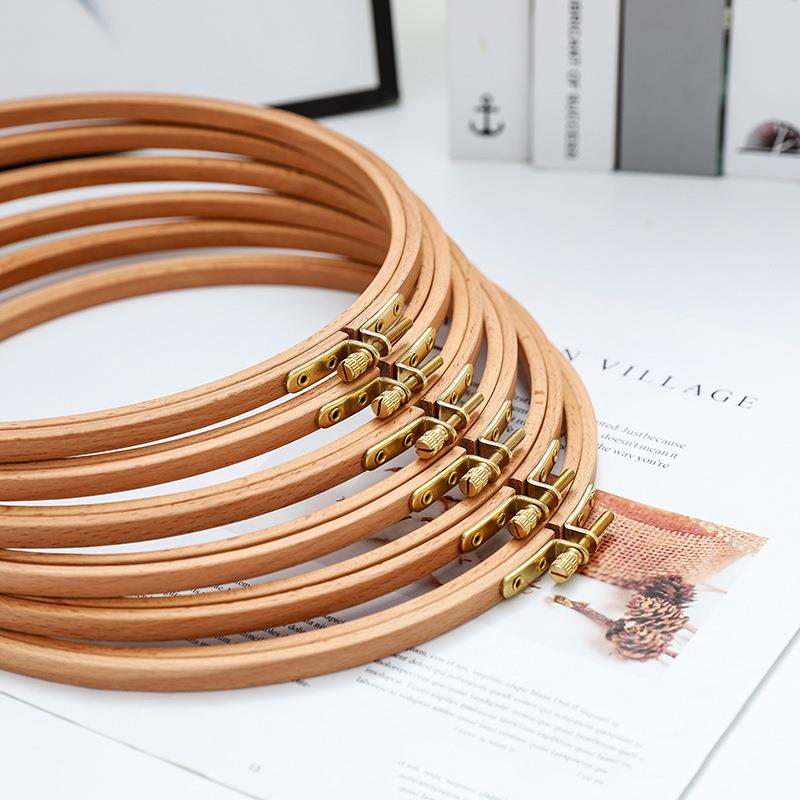 4-12inches Beech Round Wooden  - Wood Ring Blank ulasan dan harga