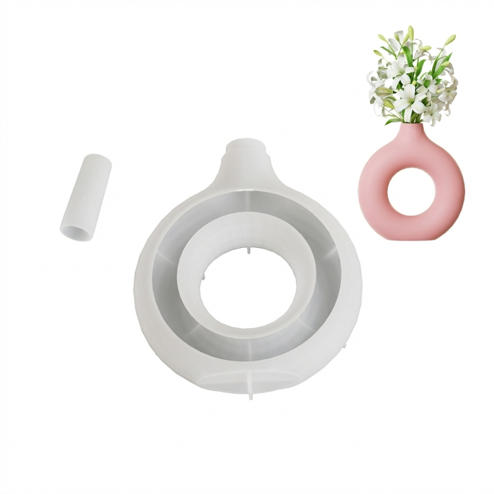 Oval Stripe Silicone Vase Mold - Resin Craft Workshop ulasan dan harga