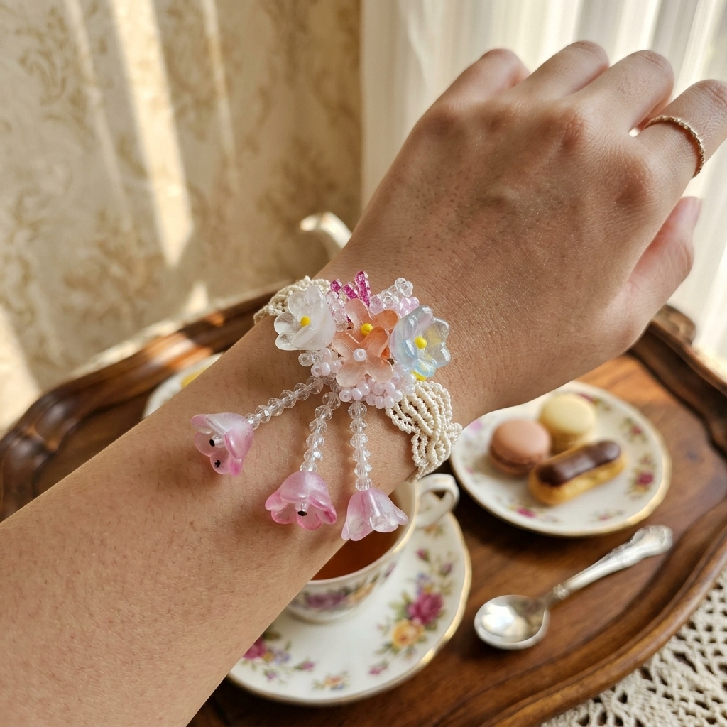 Resin Crystal Flower Tassel Pe - Flower Preservation Resin ulasan dan harga
