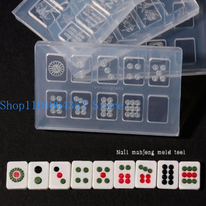 4Pieces DIY Silicone Small Mah - Flower Preservation Resin ulasan dan harga