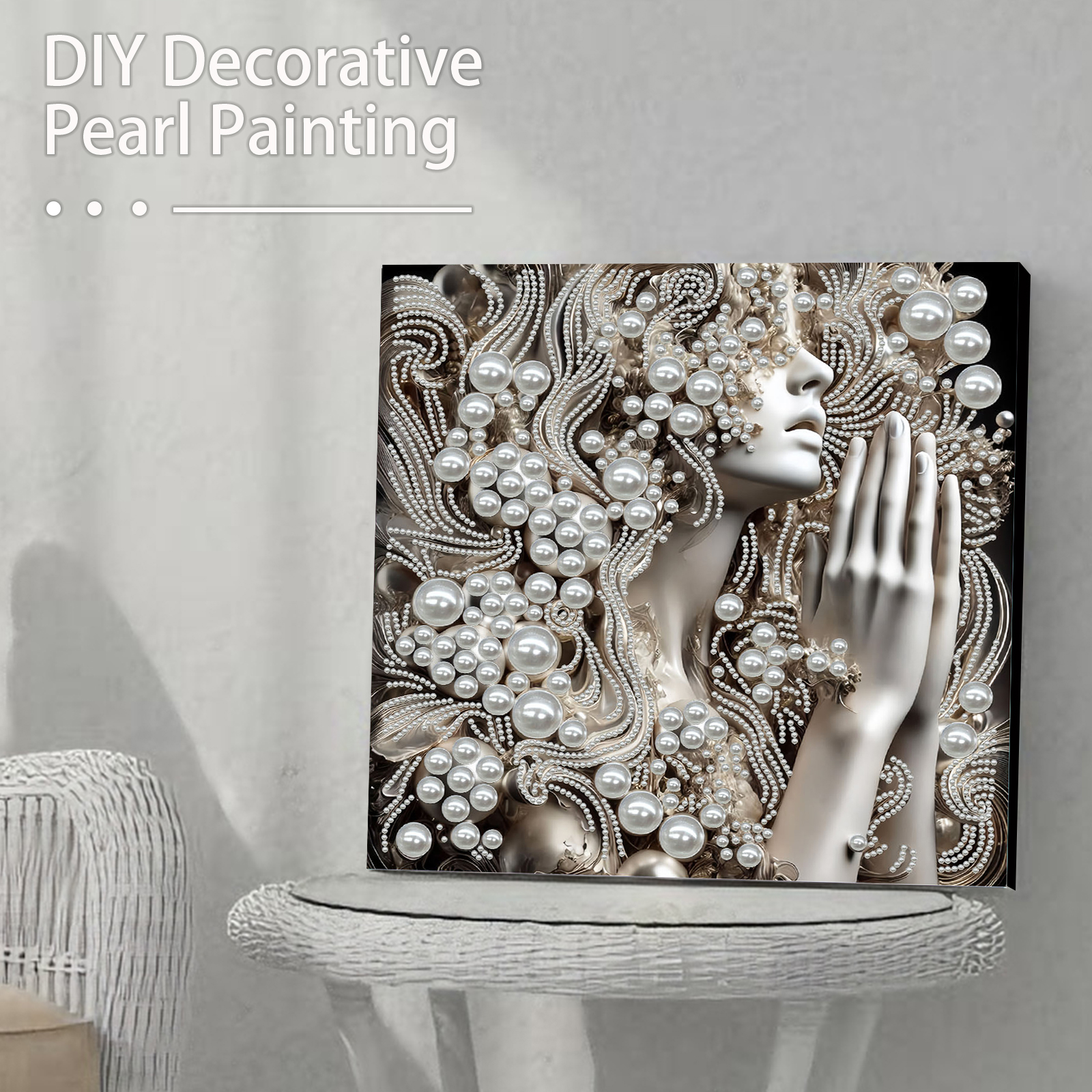 DIY Ladies Pearl Painting Art  - Resin Craft For Beginners ulasan dan harga