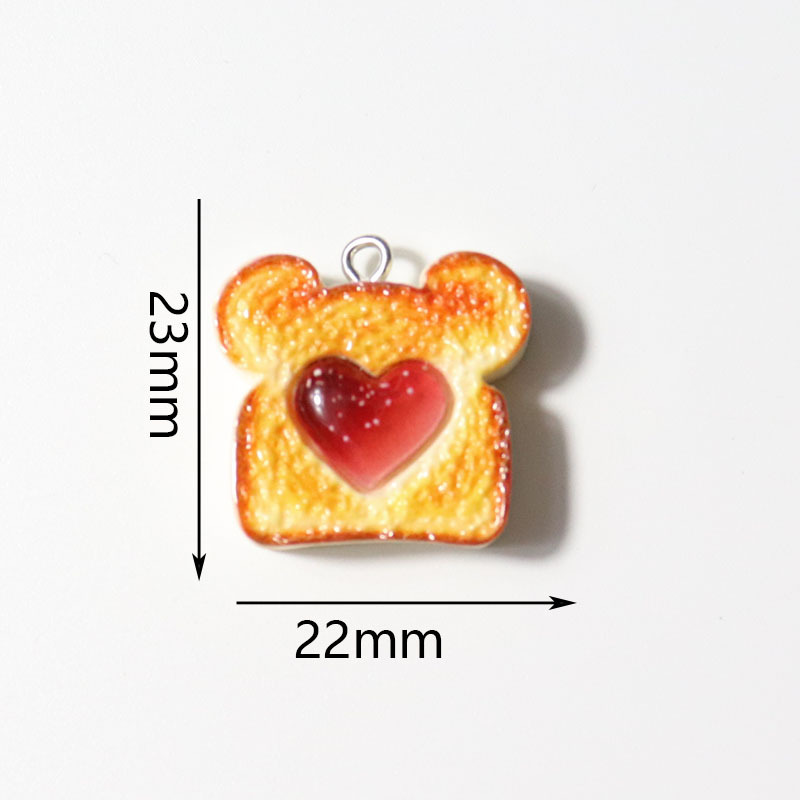 10pcs Resin Plastic Bread Pend - Resin Crafts Diy ulasan dan harga