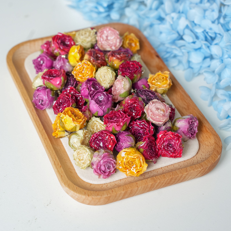 5pcs Drip Glue Roses Dried Flo - Dried Flower Bulk ulasan dan harga