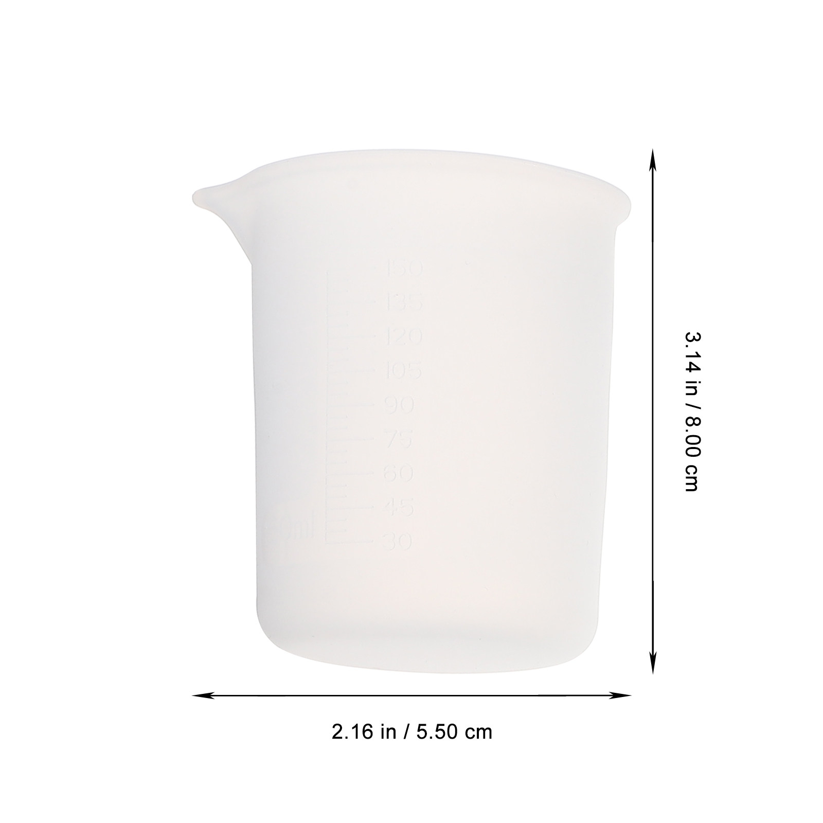 1Set Premium Reusable Silicone - Mixing Cup Silicone ulasan dan harga