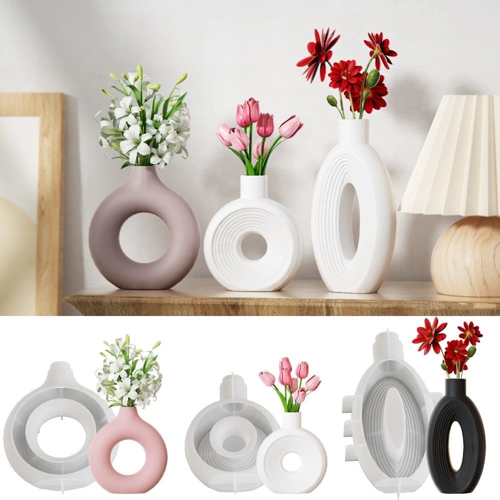 Modern Oval Stripe Silicone Va - Resin Craft Workshop ulasan dan harga