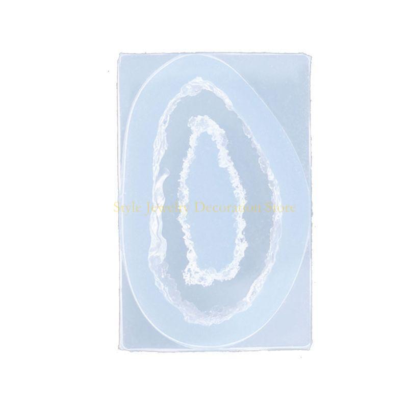 DIY Crystal Rock Cluster Geode - Geode Mold Silicone ulasan dan harga