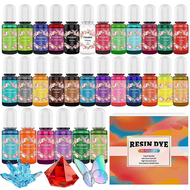 DIY Epoxy Resin Pigment Kit Ca - Resin Jewelry Kit ulasan dan harga