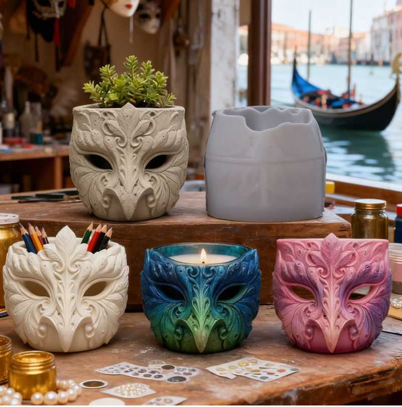 Resin Drip Candle Cups  Cement - Resin Craft Workshop ulasan dan harga