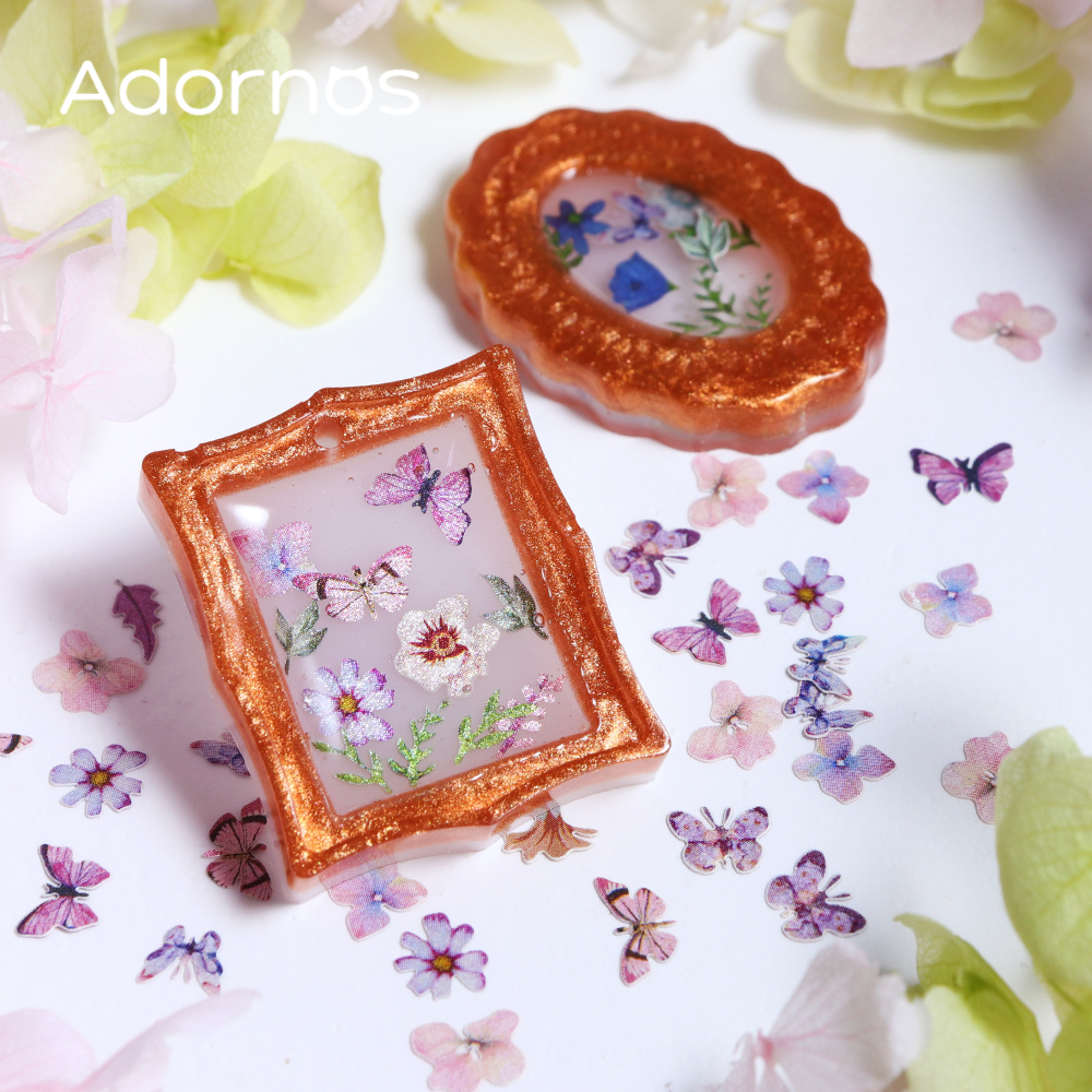 180pcs/box Wood Pulp Flowers C - Flower Preservation Resin ulasan dan harga