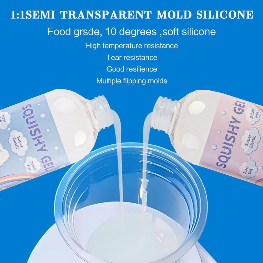 Squishy Gel Soft Liquid Resin  - Resin Pigment Set ulasan dan harga