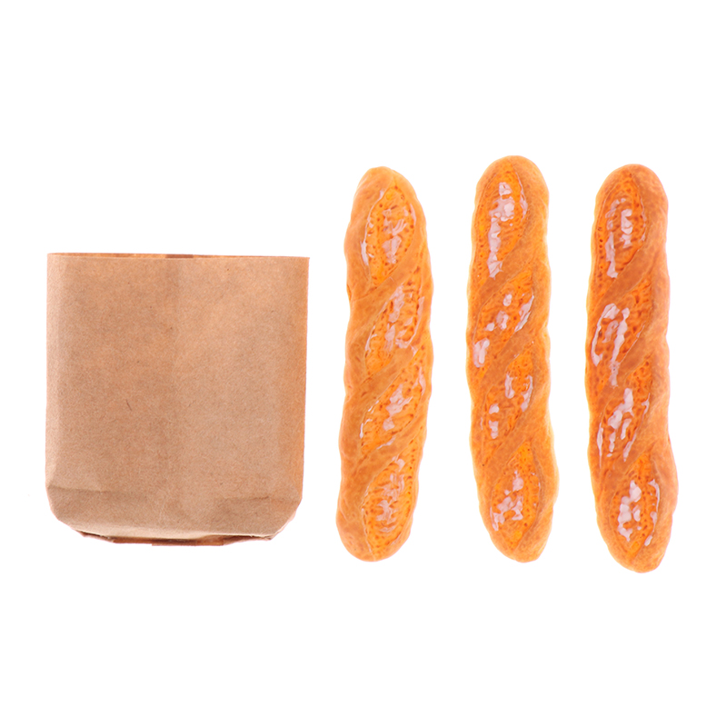 🛒1Set Fake Croissant Mini Food - Crafting Resin ulasan dan harga