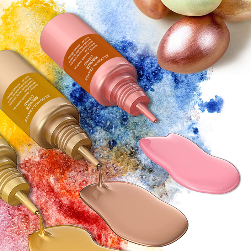 DIY Blooming Pigment For Resin - Resin Dye Alcohol ulasan dan harga