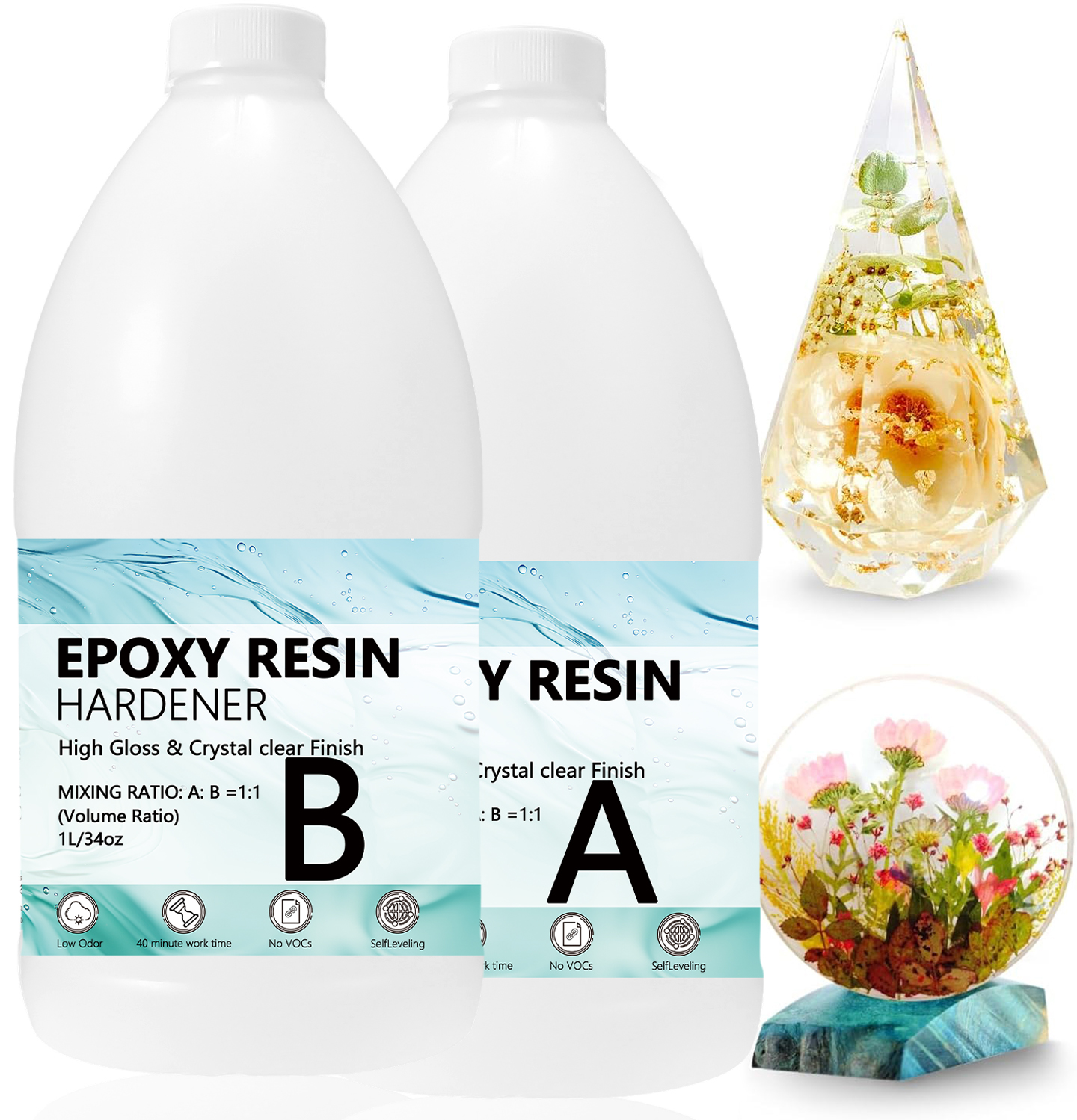 Epoxy Resin Kits Set, Art Kit  - Resin Craft For Beginners ulasan dan harga