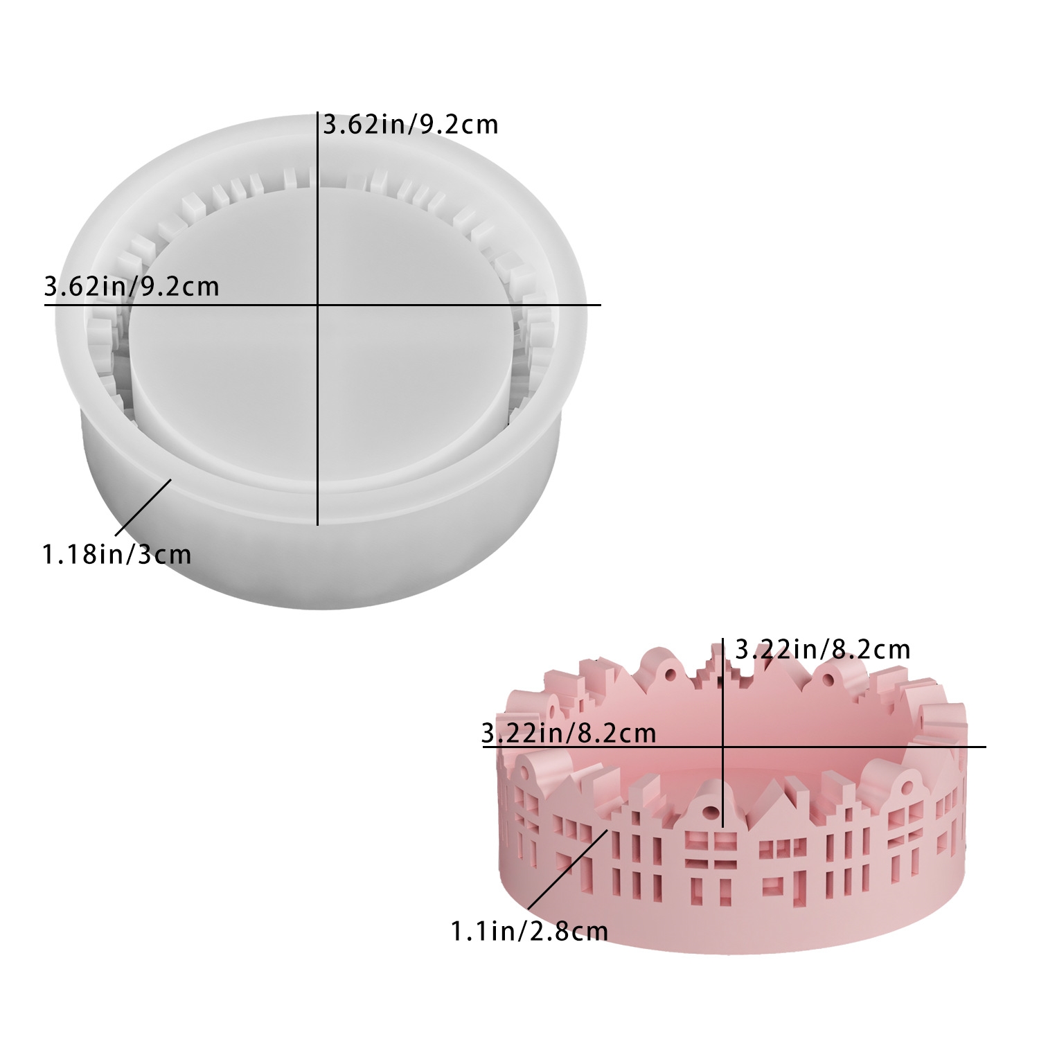 Hollow House Mold Flexible Res - Resin Craft Workshop ulasan dan harga