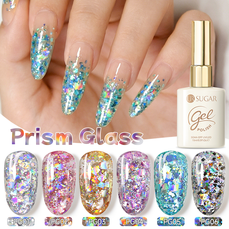 UR SUGAR 6PCS Chunky Glitter G - Resin Glitter Pack ulasan dan harga