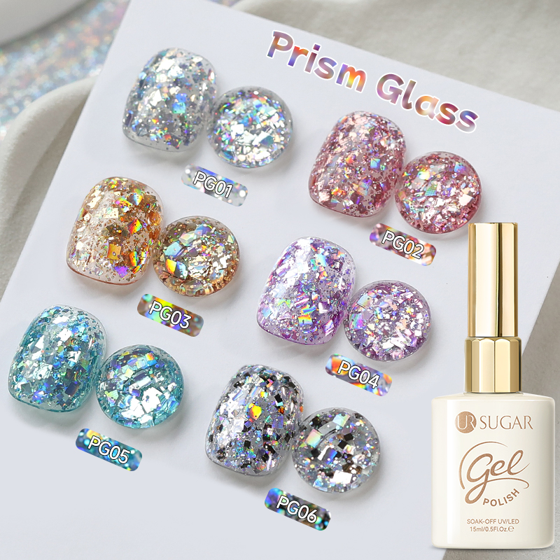 UR SUGAR 6PCS Chunky Glitter G - Resin Glitter Pack ulasan dan harga