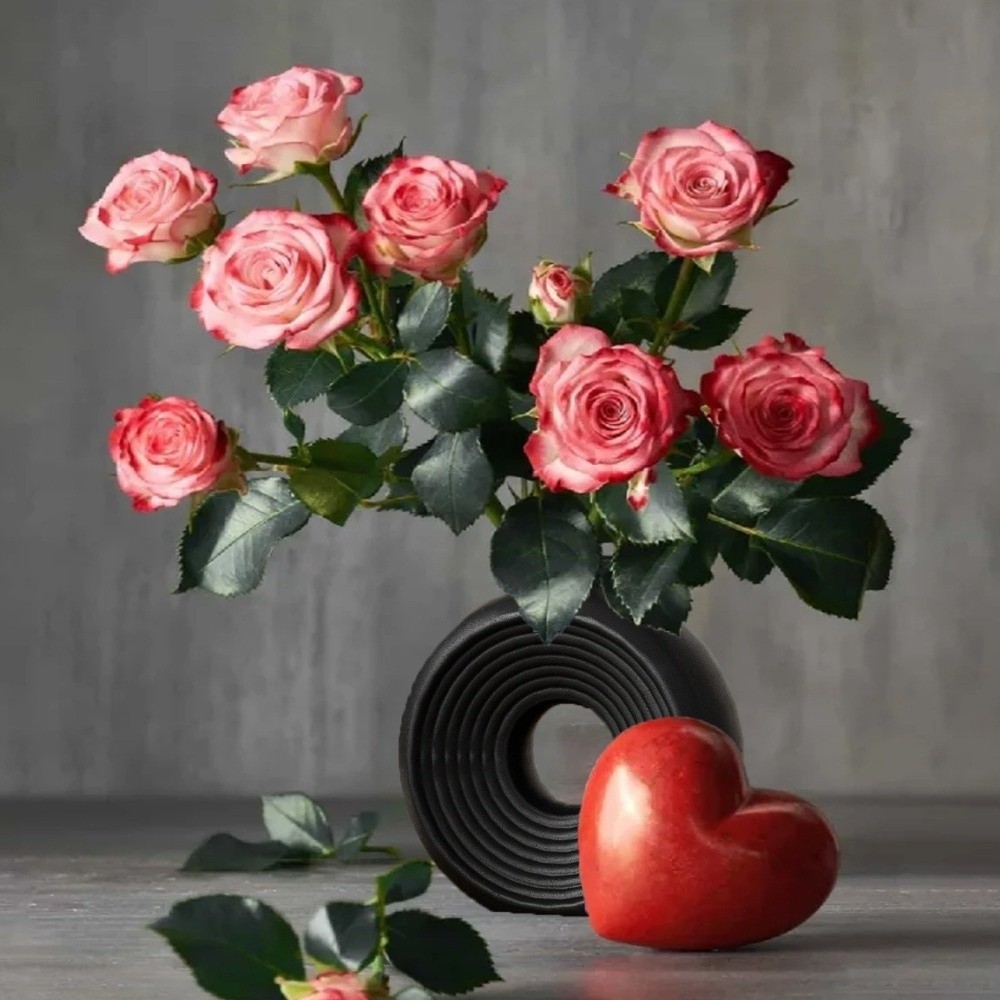 Oval Stripe Silicone Vase Mold - Resin Craft Workshop ulasan dan harga