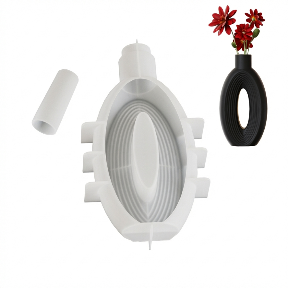 Modern Oval Stripe Silicone Va - Resin Craft Workshop ulasan dan harga
