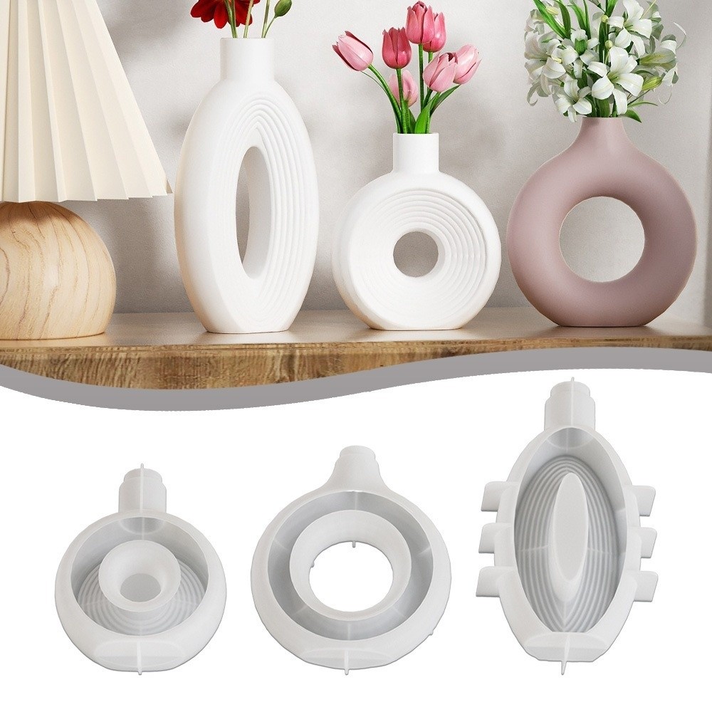 Modern Oval Stripe Silicone Va - Resin Craft Workshop ulasan dan harga