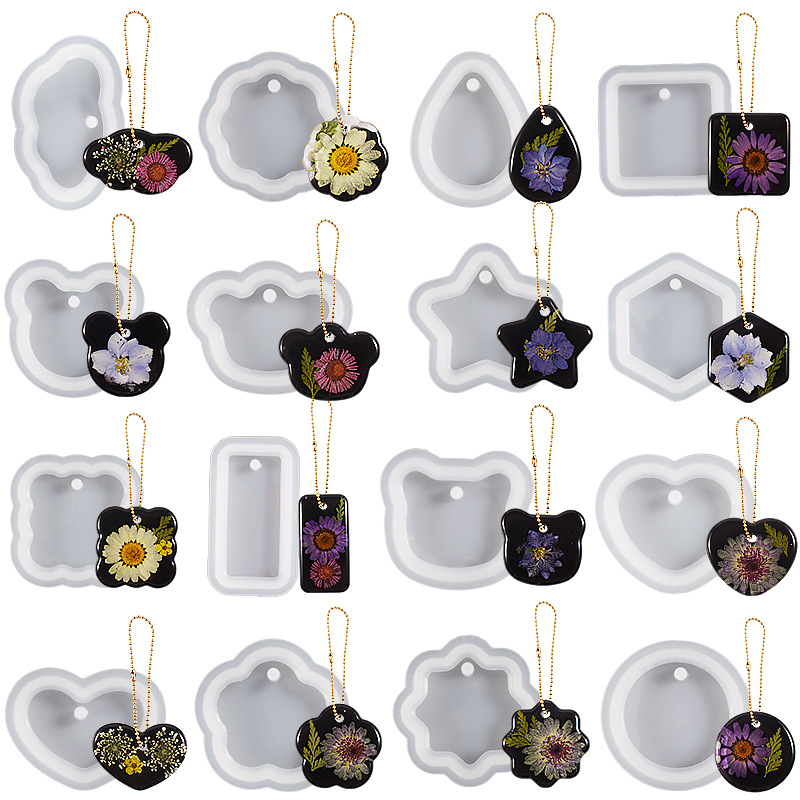 6pcsDried Flowers Real Natural - Flower Preservation Resin ulasan dan harga