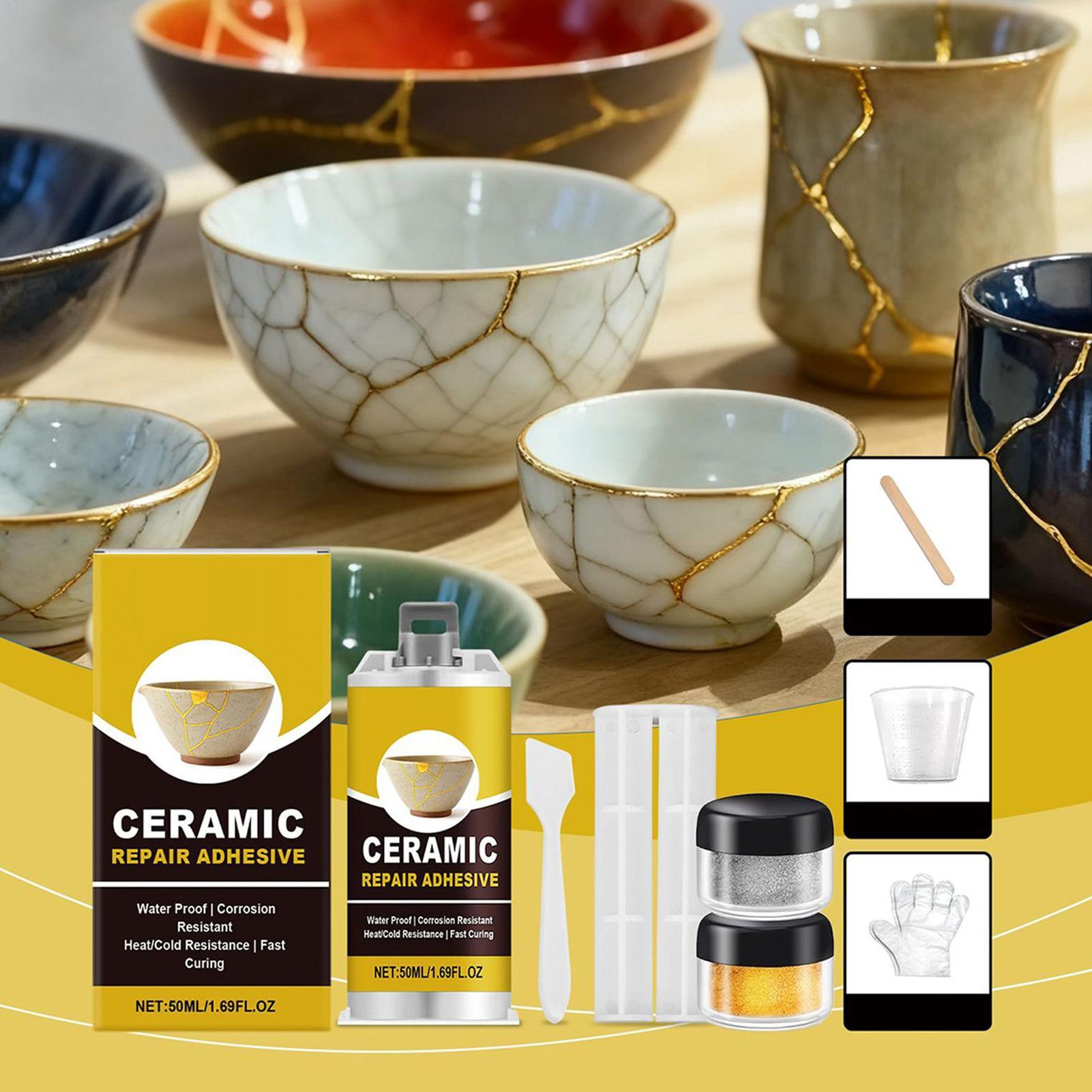 Ceramic Glass Repair Kit Epoxy - Resin Craft Workshop ulasan dan harga