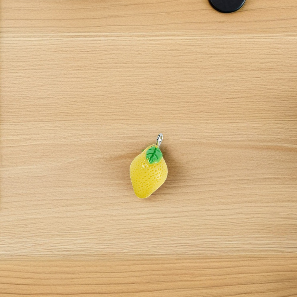 10Pcs Mini Lemon Charms Resin  - Resin Crafts ulasan dan harga