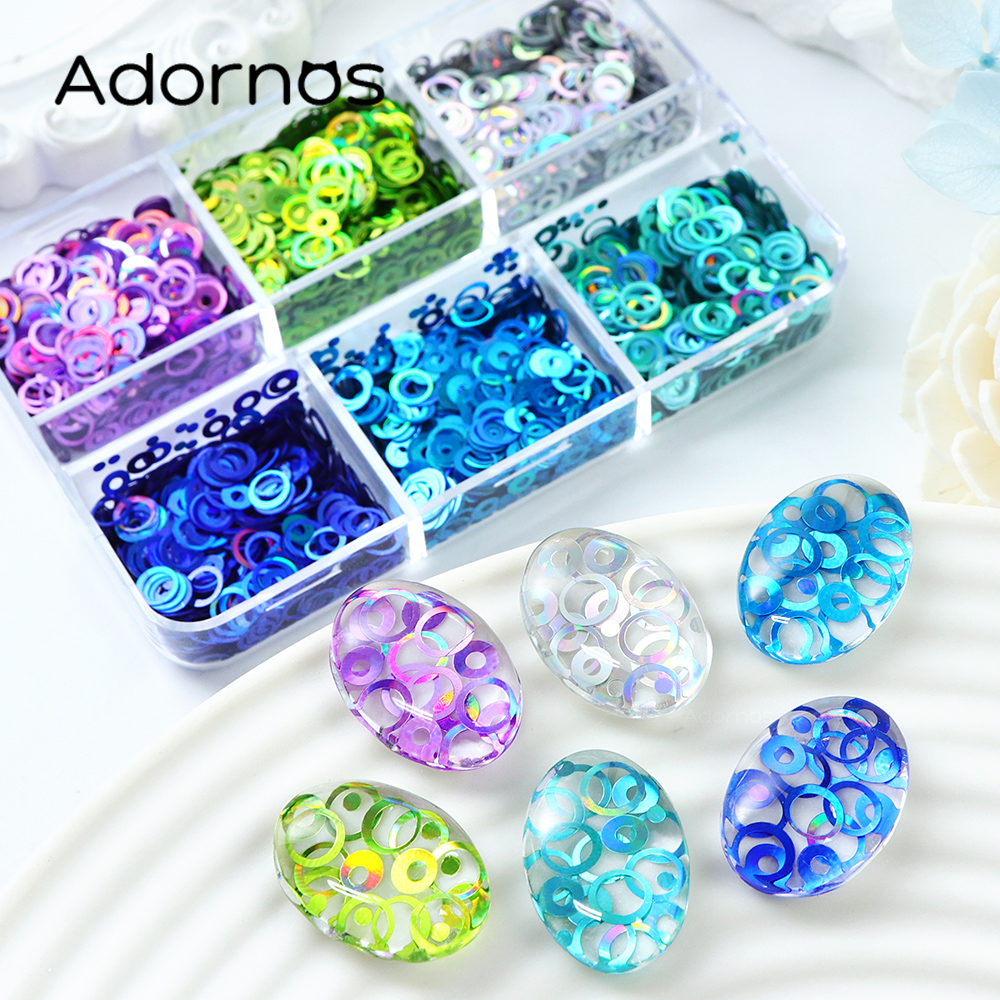 Holographic Bubble Glitter For - Resin Pigment Set ulasan dan harga
