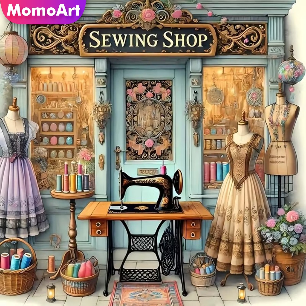 Momoart Diamond Painting Sewin - Resin Craft For Beginners ulasan dan harga