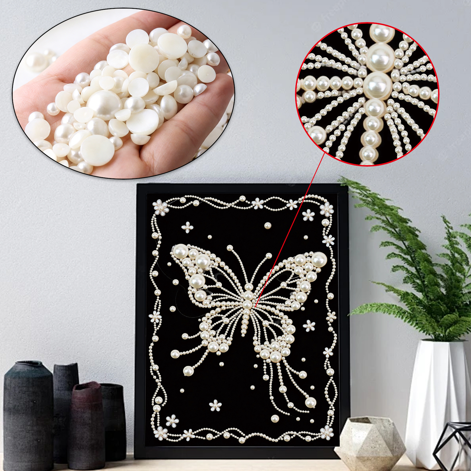 DIY Pearl Painting Art Kits fo - Resin Craft Kit ulasan dan harga