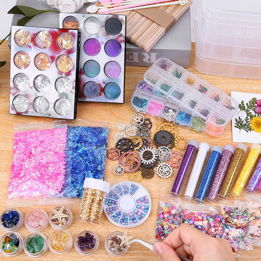 1Set Crystal Epoxy Resin Craft - Resin Craft For Beginners ulasan dan harga