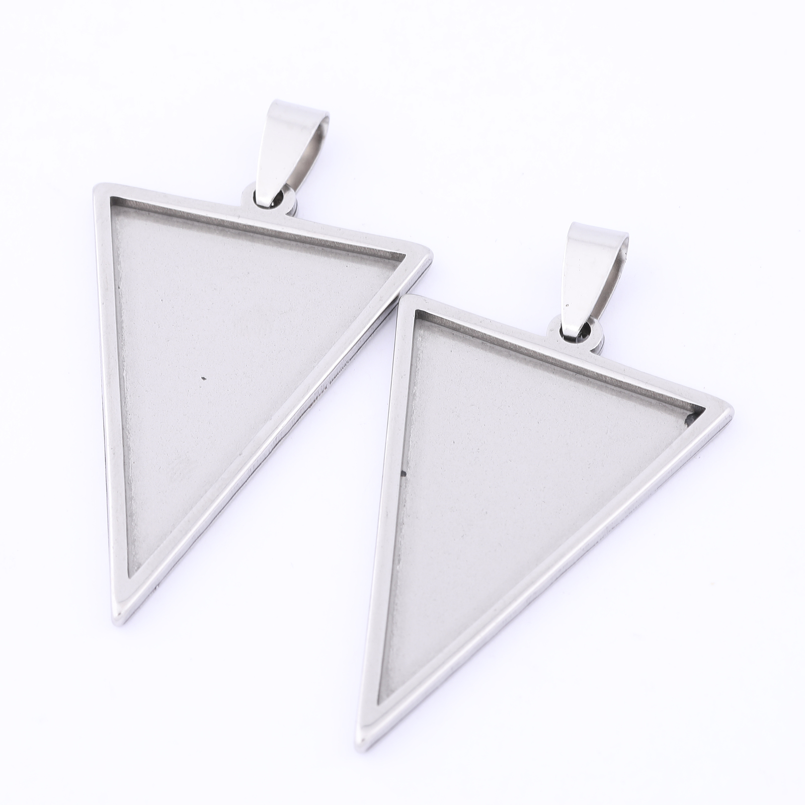 5pcs Stainless Steel 25x35mm T - Bezels Set Pendant ulasan dan harga